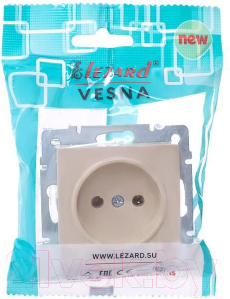 Изображение товара Розетка Lezard Vesna 742-0388-121B