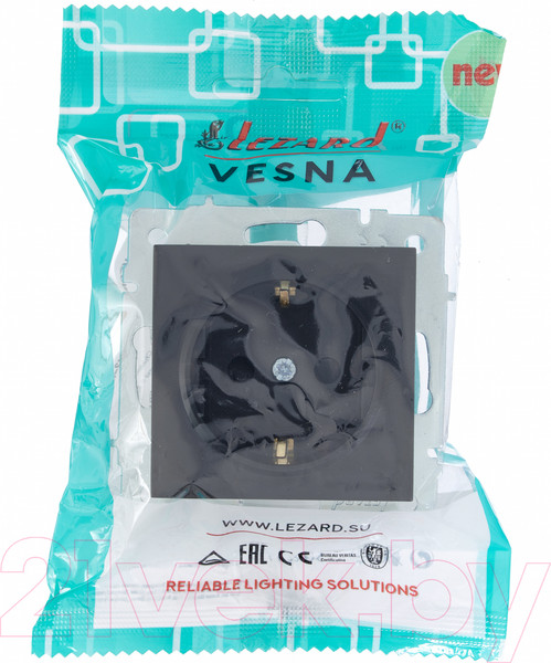 Изображение товара Розетка Lezard Vesna 742-4288-124B