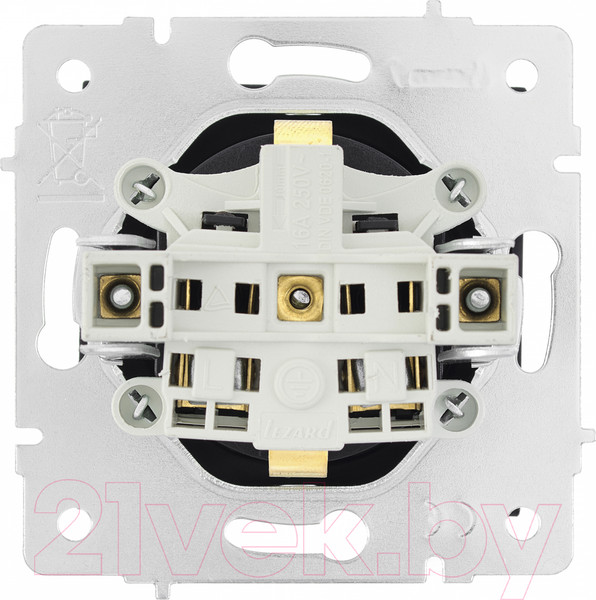 Изображение товара Розетка Lezard Vesna 742-4288-124B