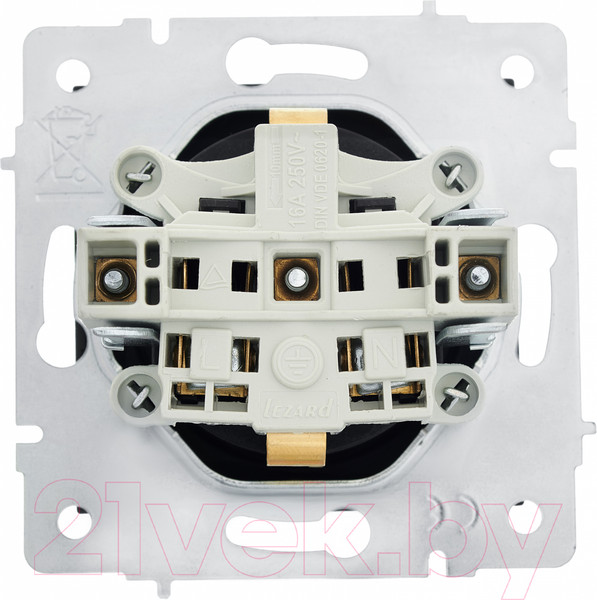 Изображение товара Розетка Lezard Vesna 742-4288-123B