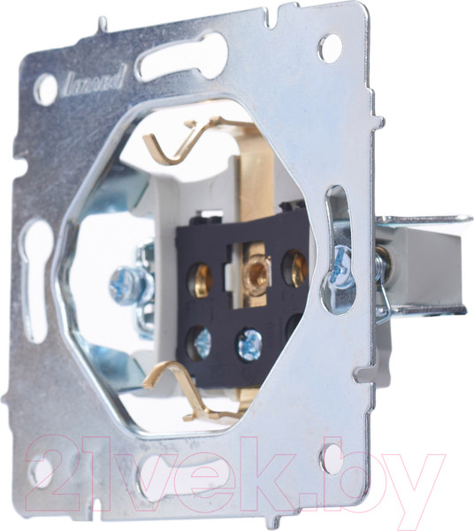 Изображение товара Розетка Lezard Vesna 742-0288-122B с заземлением (белый)