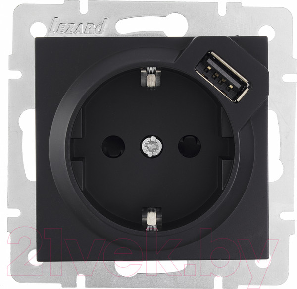 Изображение товара Розетка Lezard Vesna 742-4288-181