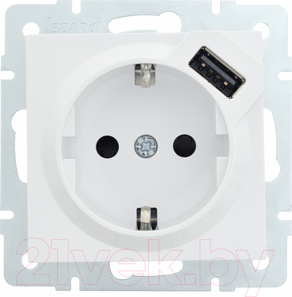 Изображение товара Розетка Lezard Vesna 742-0288-181