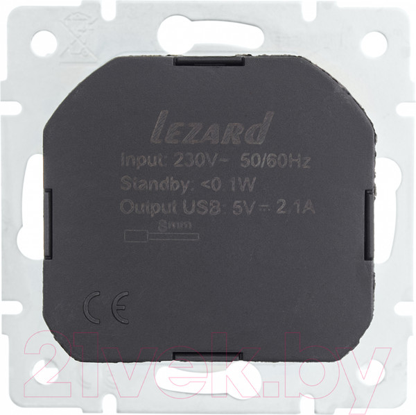Изображение товара Розетка Lezard Vesna 742-0288-181