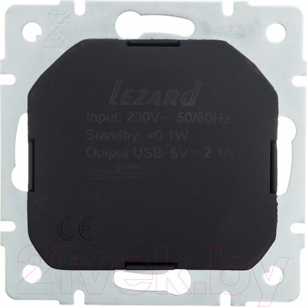Изображение товара Розетка Lezard Vesna 742-0288-181