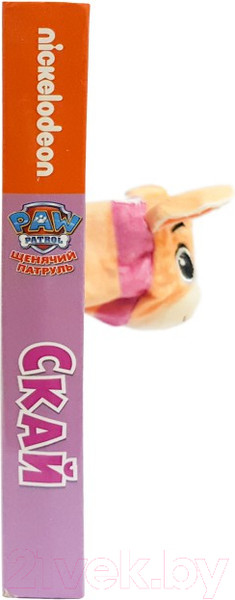 Изображение товара Развивающая книга ND Play Книга с пальчиковой куклой. Щенячий патруль. Скай / 278870