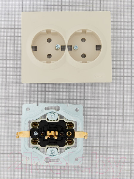 Изображение товара Розетка Lezard Vesna 742-0300-127B