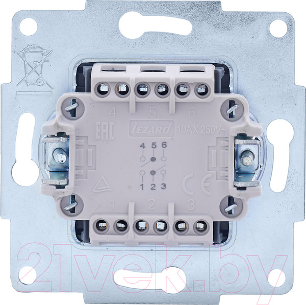 Изображение товара Выключатель Lezard Vesna 742-0388-106