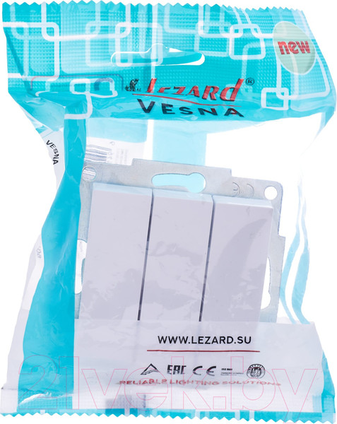 Изображение товара Выключатель Lezard Vesna 742-0288-109