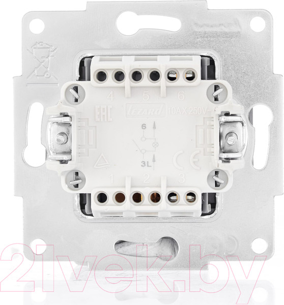 Изображение товара Выключатель Lezard Vesna 742-3588-111