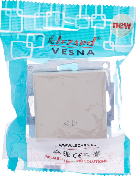 Изображение товара Выключатель Lezard Vesna 742-0388-107