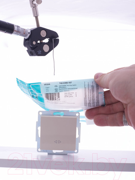 Изображение товара Выключатель Lezard Vesna 742-0388-107