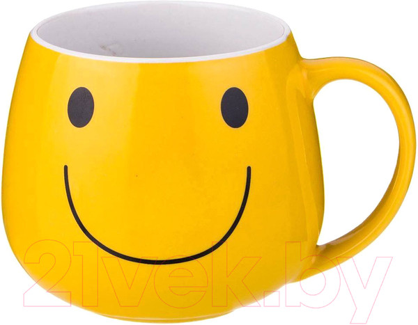 Изображение товара Кружка Lefard Веселый смайлик / 155-142