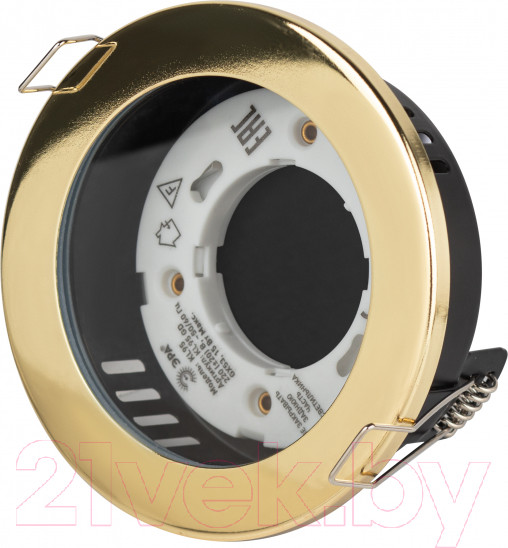 Изображение товара Точечный светильник ЭРА KL95 GD GX53 IP44 / Б0055810