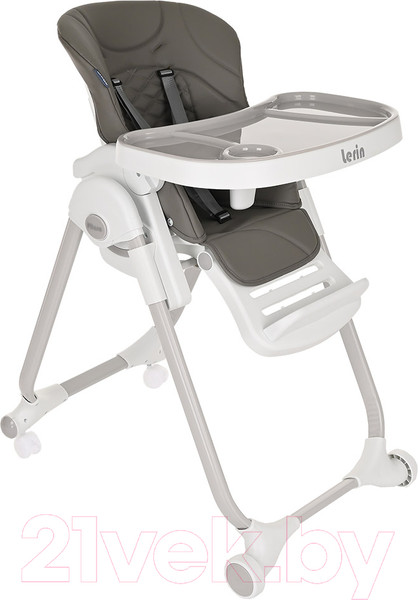 Изображение товара Стульчик для кормления Pituso Lerin / HC603-Eco-Grey (серый/экокожа)