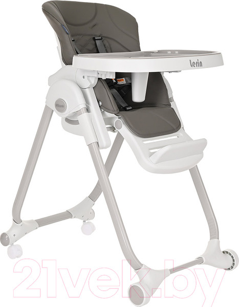 Изображение товара Стульчик для кормления Pituso Lerin / HC603-Eco-Grey (серый/экокожа)
