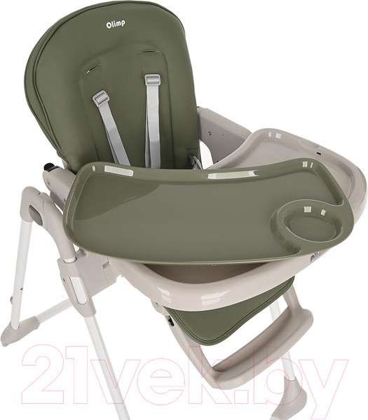 Изображение товара Стульчик для кормления Pituso Olimp / C1-Dark Green (темно-зеленый/экокожа)