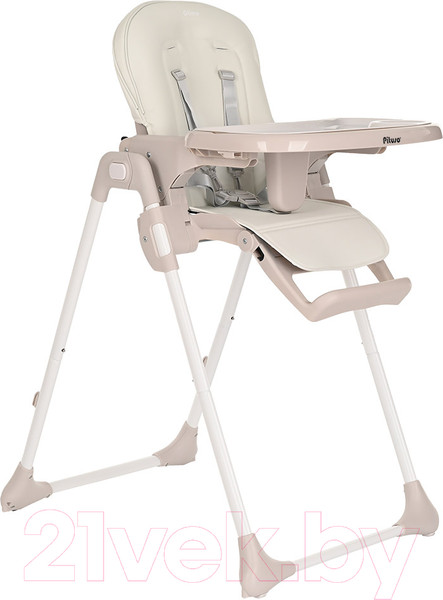Изображение товара Стульчик для кормления Pituso Olimp / C1-Milk White (молочный/белый/экокожа)
