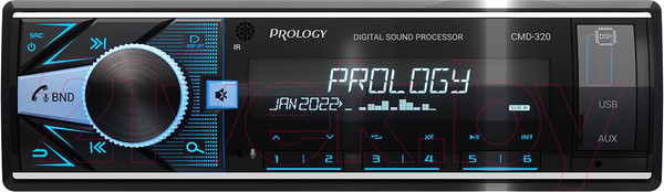 Изображение товара Бездисковая автомагнитола Prology CMD-320