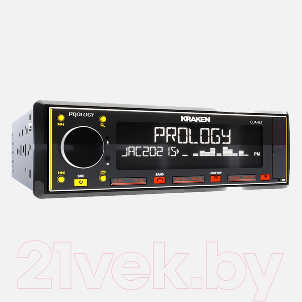 Изображение товара Бездисковая автомагнитола Prology CDP-8.1 Kraken