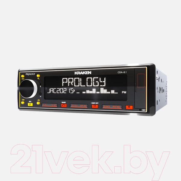 Изображение товара Бездисковая автомагнитола Prology CDP-8.1 Kraken
