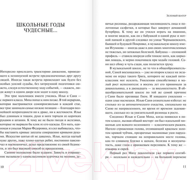 Изображение товара Художественная книга АСТ Зеленый шатер (Улицкая Л.)