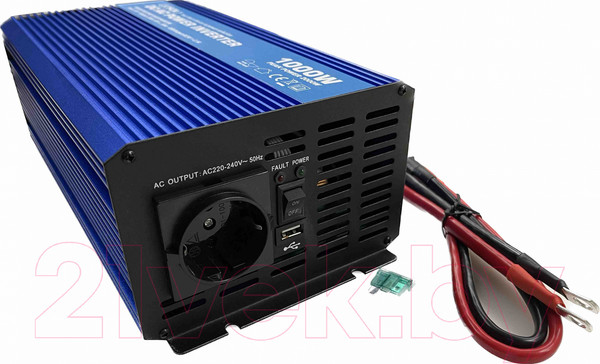 Изображение товара Автомобильный инвертор Geofox P 1000W/12v