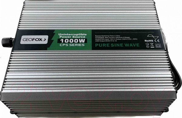 Изображение товара Автомобильный инвертор Geofox P 1000W/12v/CPS