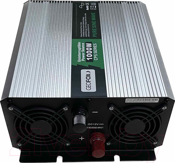 Изображение товара Автомобильный инвертор Geofox P 1000W/12v/CPS