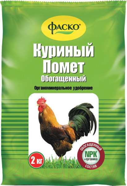 Изображение товара Удобрение Фаско СОМУ Куриный помет (2кг)