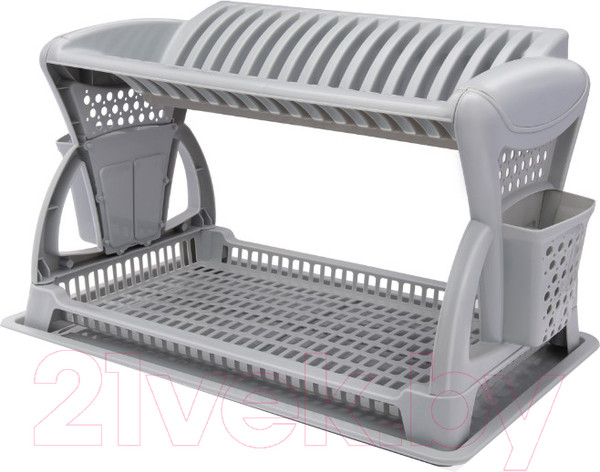 Изображение товара Сушилка для посуды Эльфпласт EP065 (серый)