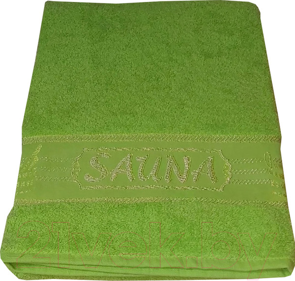 Изображение товара Полотенце Goodness Сауна махровое 90x180 (зеленый)