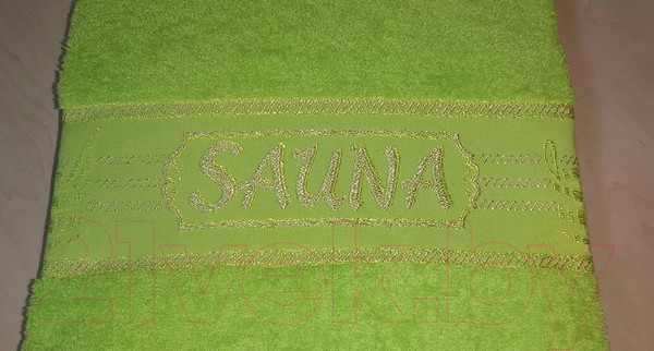 Изображение товара Полотенце Goodness Сауна махровое 90x180 (зеленый)