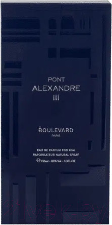 Изображение товара Парфюмерная вода Boulevard Pont Alexandre III (100мл)