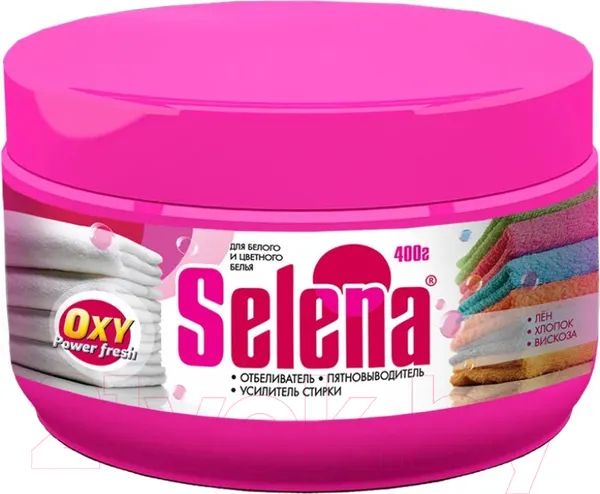 Изображение товара Пятновыводитель Selena Белизна Отбеливатель усилитель стирки (400г)