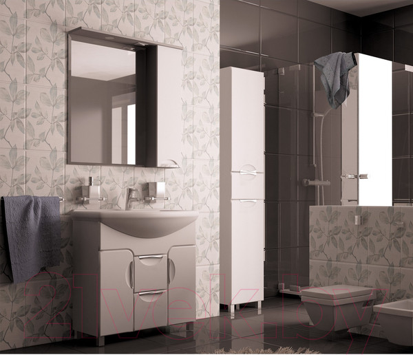 Изображение товара Тумба под умывальник Mixline Кассиопея 75 529563