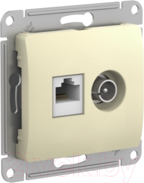 Изображение товара Розетка Systeme (Schneider) Electric Glossa GSL000289