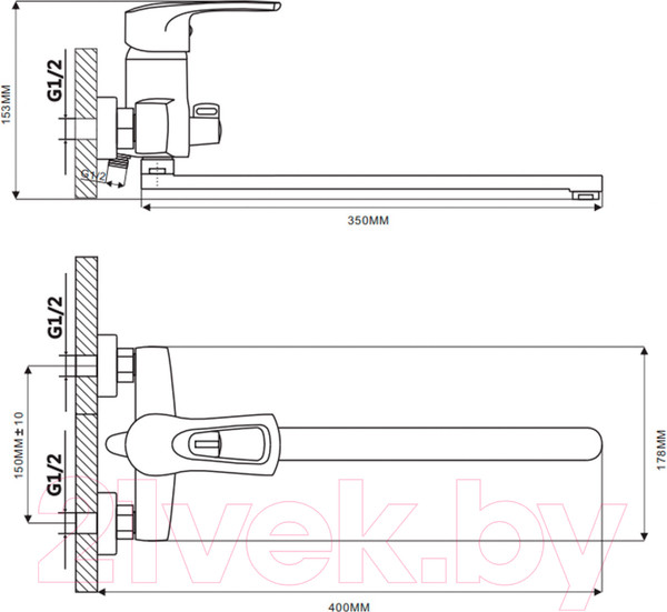 Изображение товара Смеситель Ekko E22701