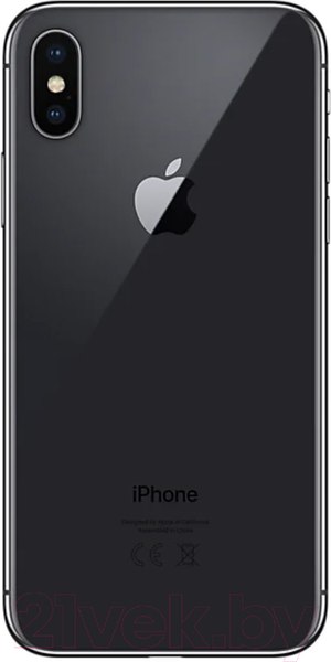 Изображение товара Смартфон восстановленный Apple iPhone X 64GB Грейд B (серый космос)