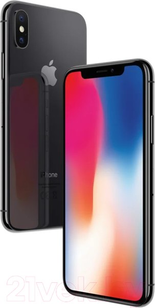Изображение товара Смартфон восстановленный Apple iPhone X 64GB Грейд B (серый космос)