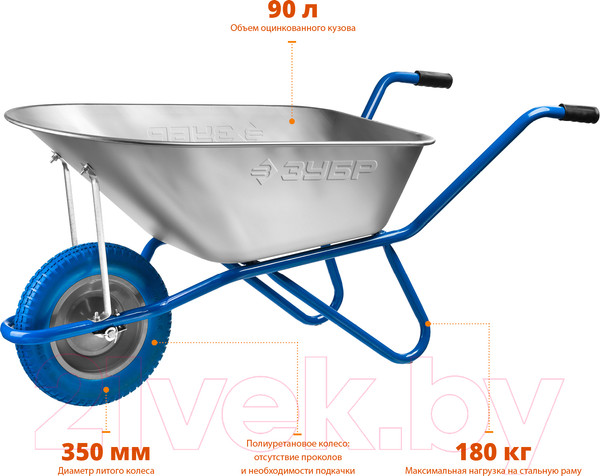 Изображение товара Тачка Зубр ПТ-100 / 39901_z01