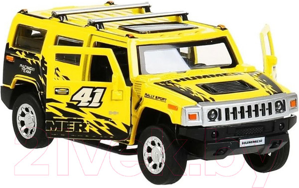 Изображение товара Автомобиль игрушечный Технопарк Hummer H2 Спорт / HUM2-12SLSRT-YE (желтый)
