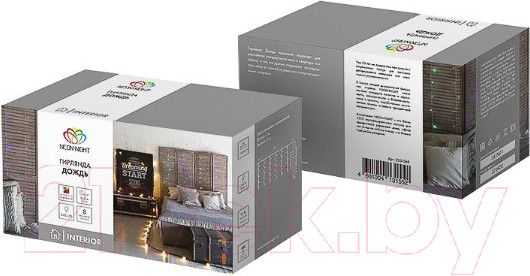 Изображение товара Световой занавес Neon-Night Светодиодный дождь 235-098 (3x2м, мультиколор)