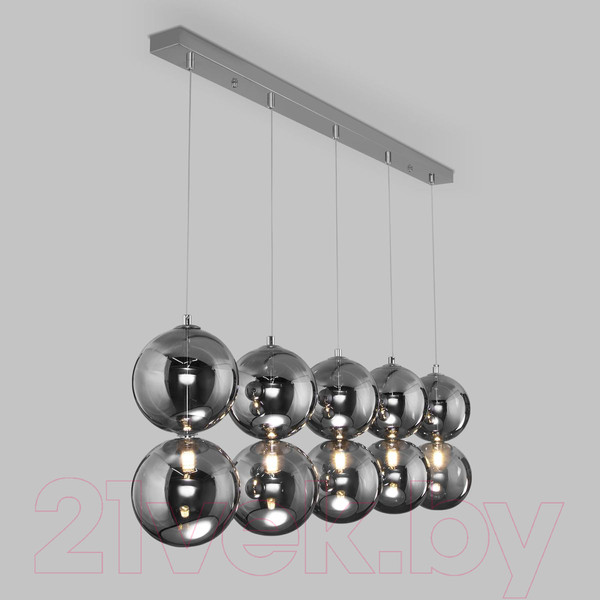 Изображение товара Люстра Евросвет 50092/5 (хром/дымчатый)