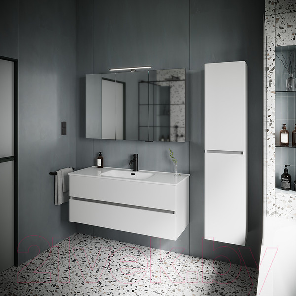 Изображение товара Тумба под умывальник Sancos Urban / UR120-1W (белый глянец)