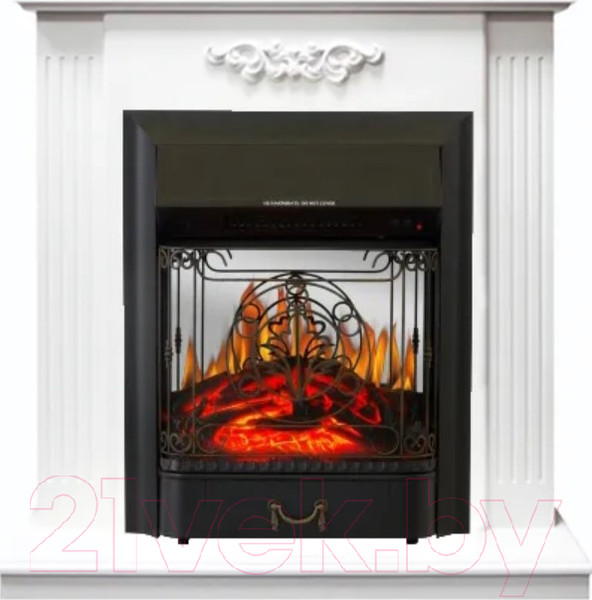 Изображение товара Каминокомплект Смолком Lumsden + Majestic-s Lux BL LT (бьянко белый)