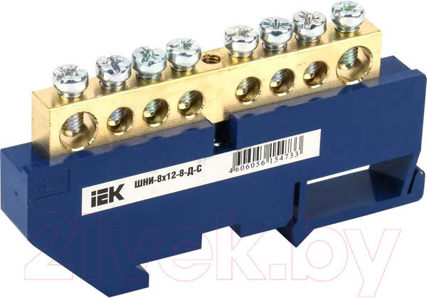 Изображение товара Шина нулевая IEK YNN10-812-8D-K07