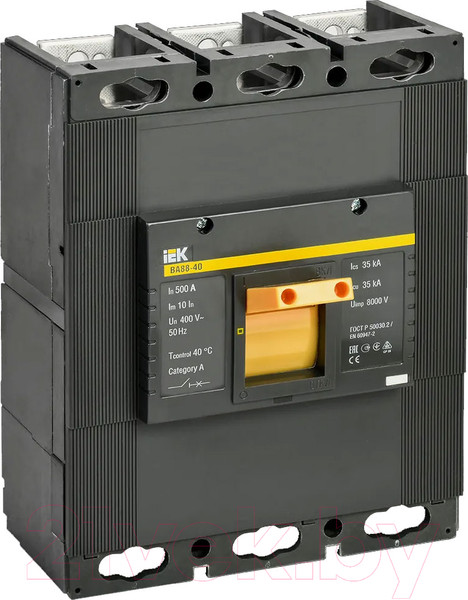 Изображение товара Выключатель автоматический IEK ВА88-40 3п 500А 35кА / SVA50-3-0500
