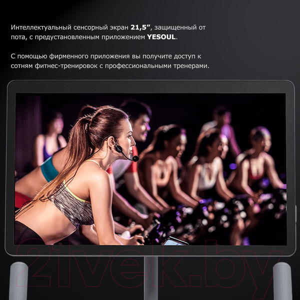 Изображение товара Велотренажер DFC Yesoul BS3-W-21.5 (белый)