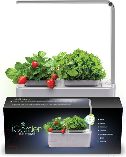 Изображение товара Проращиватель семян Назад к истокам iGarden Led / IGL2021